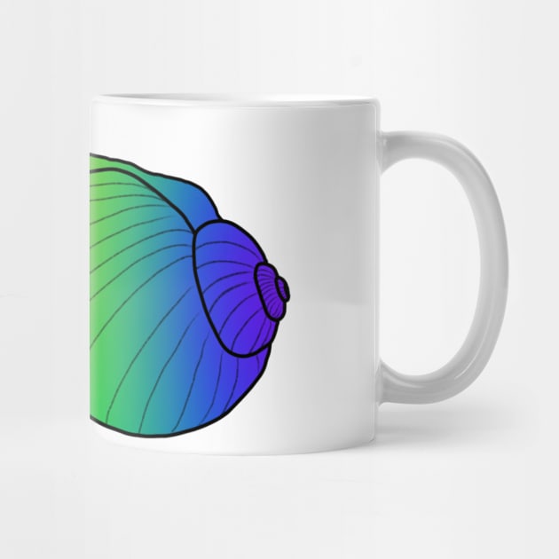 rainbow snail by sarelitay